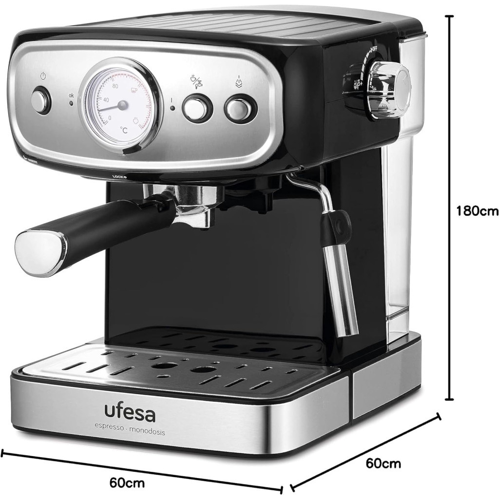 Ріжкова кавоварка еспресо Ufesa CE7244 BRESCIA (71705061) - зображення 7