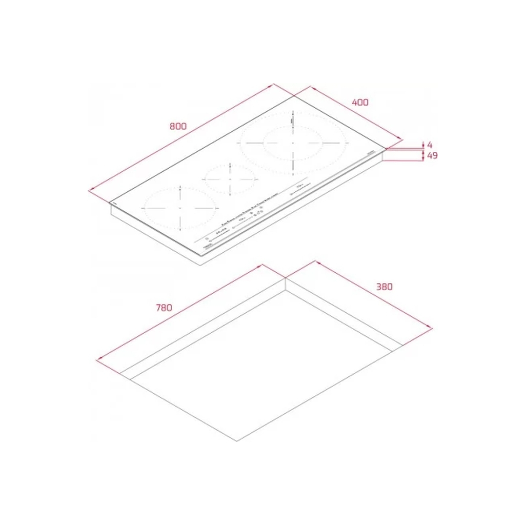 Варочна поверхня Teka IZC 83620 112500039 - зображення 5
