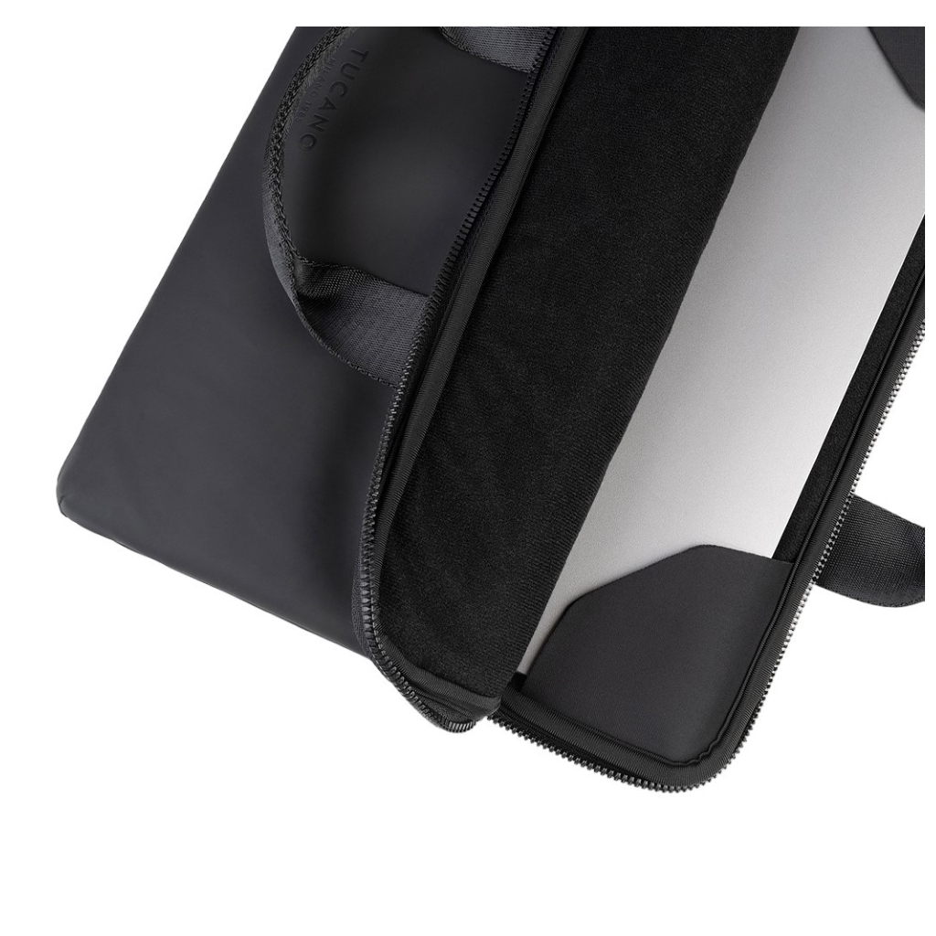 Сумка для ноутбука Tucano 16" Gommo Super Slim black (BSGOM1516-BK) - зображення 6