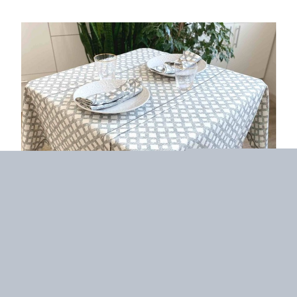 Скатертина Прованс Avantime Лофт Сірий 300х132 см (17303) - зображення 1