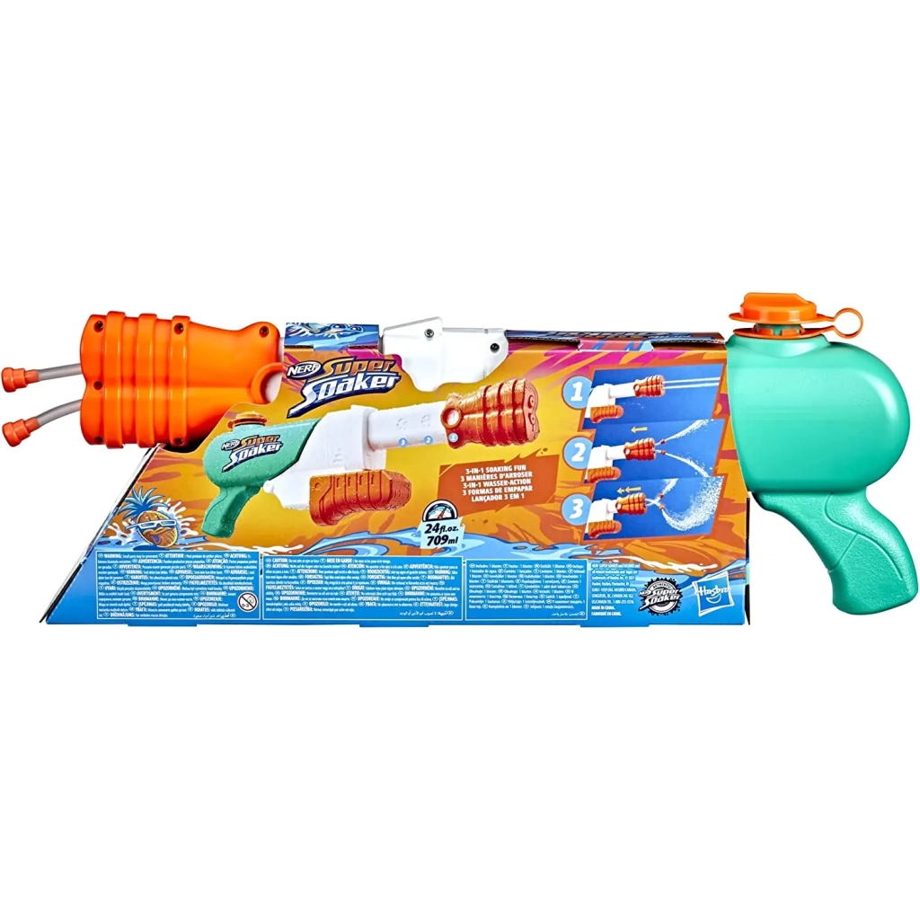 Іграшкова зброя Hasbro Nerf Водний бластер Гідро Фрінзі (F3891) - зображення 10