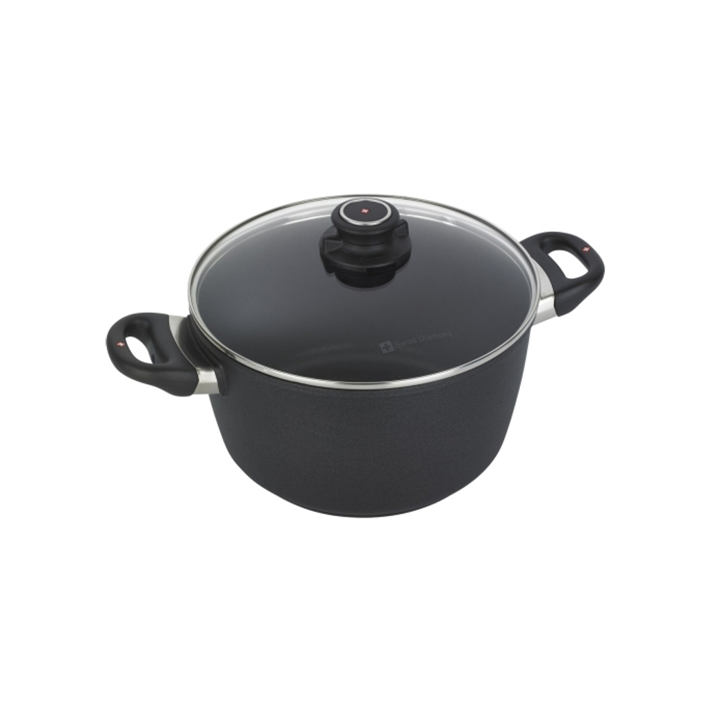 Каструля Swiss Diamond XD Induction з кришкою 5,2 л, 24 см (XD6124ic) - зображення 1