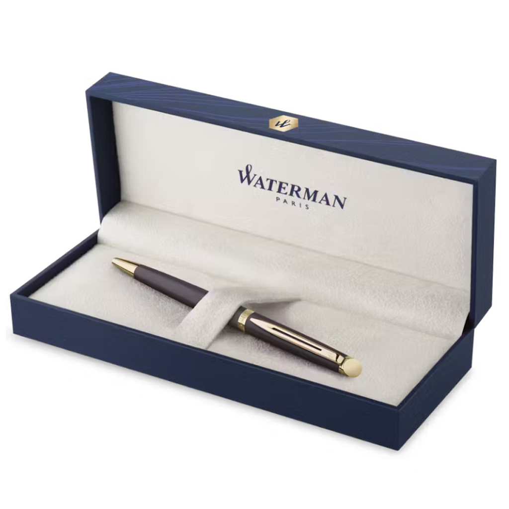 Ручка кулькова Waterman HEMISPHERE Metallic Lava Black GT BP (22 090) - изображение 4