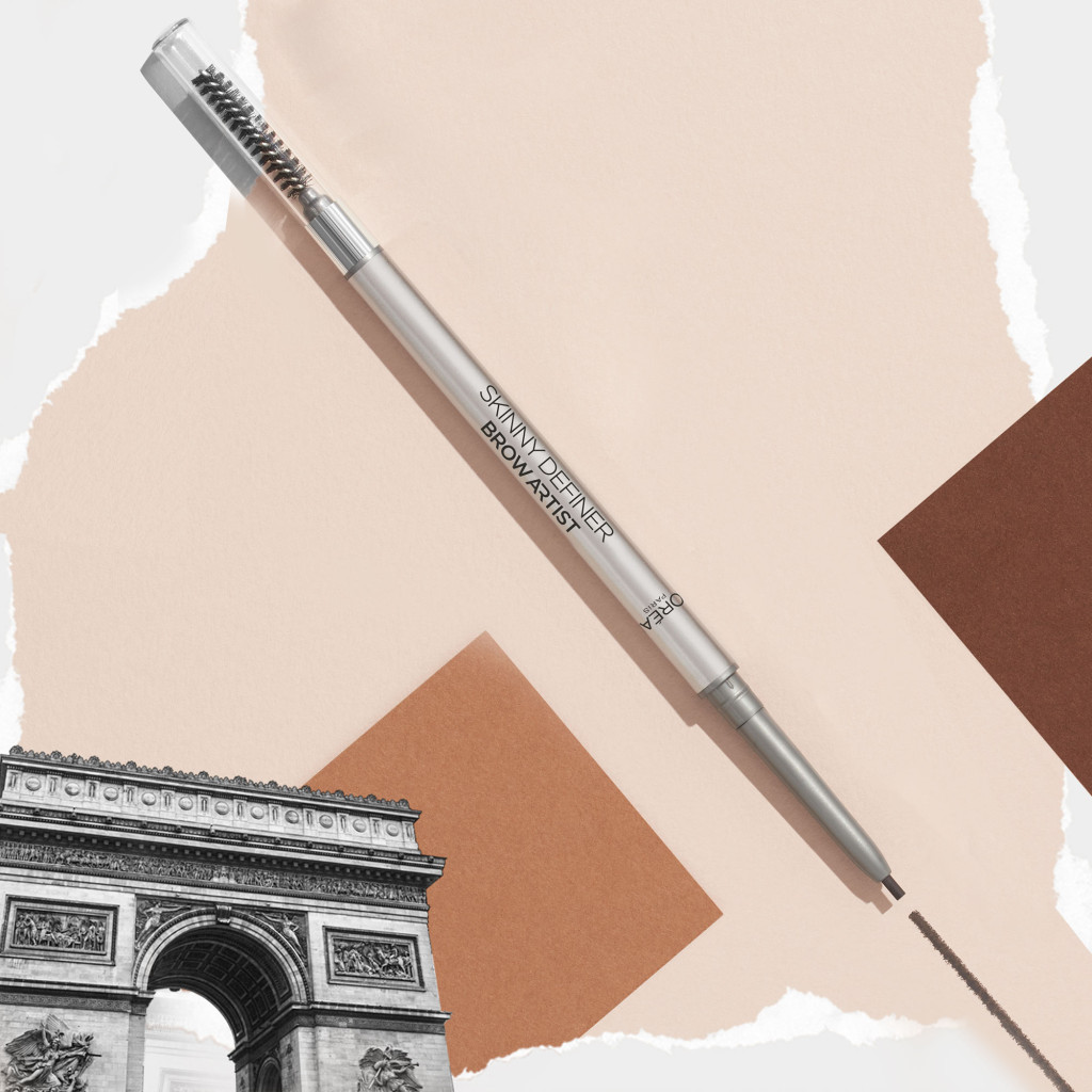 Олівець для брів L'Oreal Paris Brow Artist Skinny Definer 104 - Chatain (3600523796847) - изображение 4