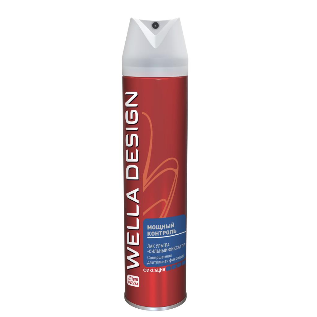 Лак для волосся WellaDesign Ультра сильный фиксатор Ultra Strong 250 мл (4056800100026) - зображення 1