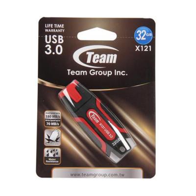 USB флеш накопичувач Team 32GB X121 Red USB 3.0 (TX12132GR01) - зображення 5