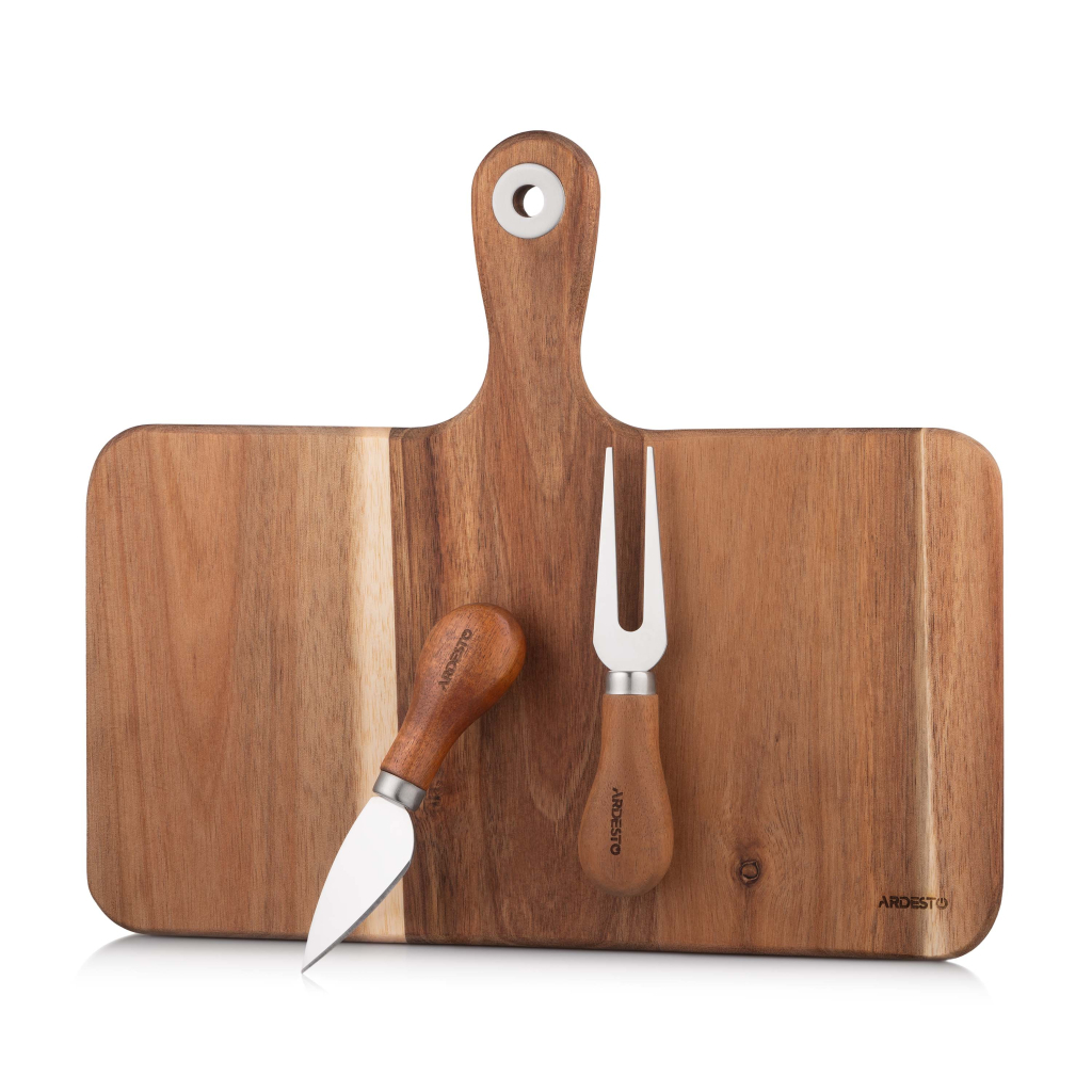 Дошка для подачі Ardesto Midori, для сиру 3 предмети (AR0930) - зображення 2