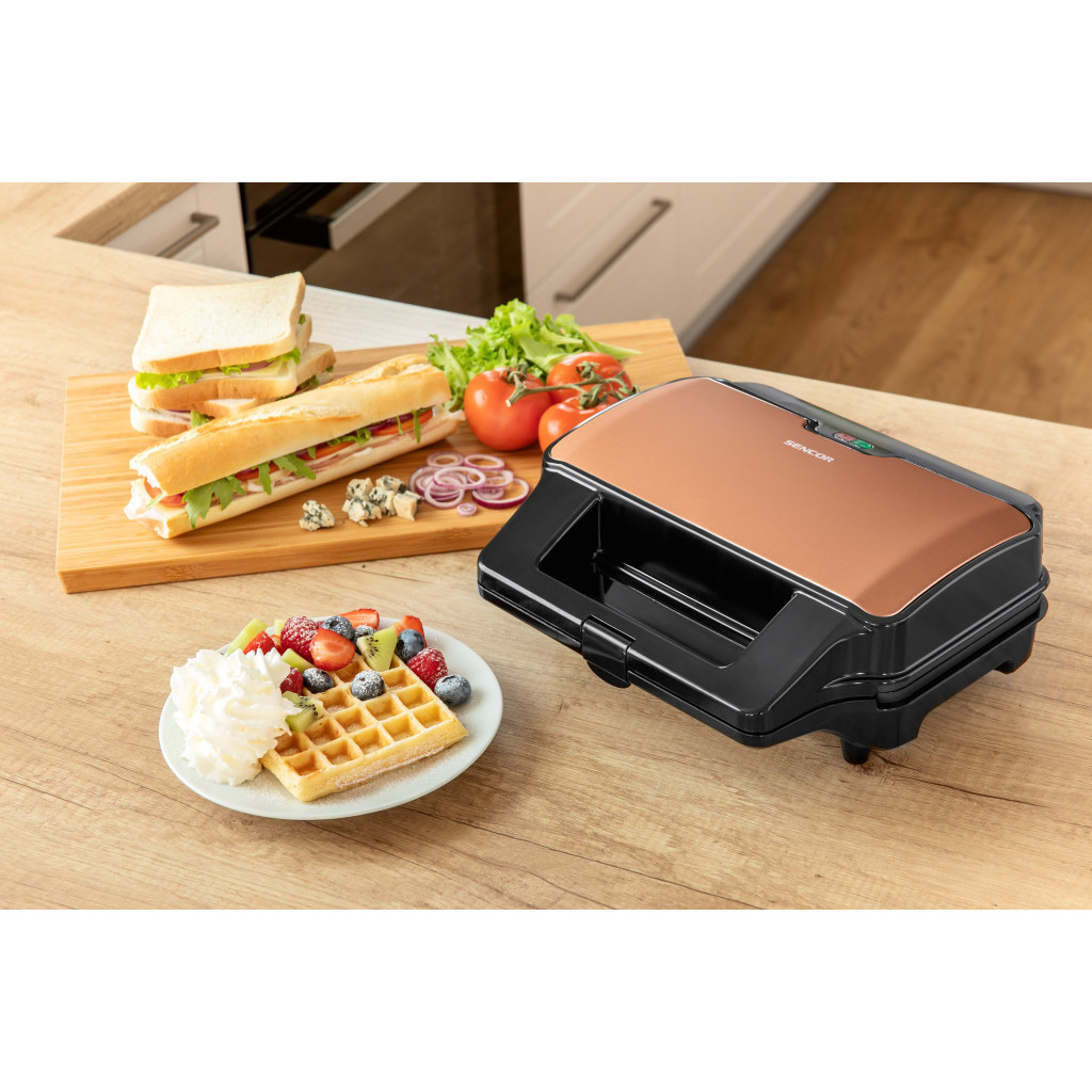 Сендвічниця Sencor SSM9976GD - зображення 3