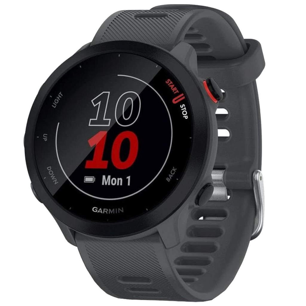 Смарт-годинник Garmin Forerunner 55, Monterra Grey (010-02562-13) - зображення 1