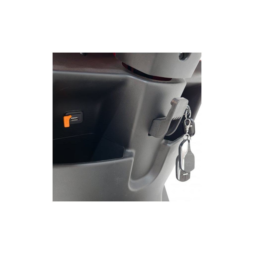 Електроскутер Maxxter LUMINA (Silver) 1500 Вт, сріблястий (1605963) - зображення 6