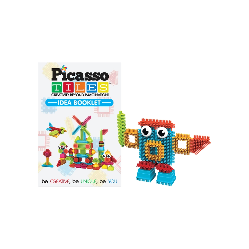 Конструктор Picasso Tiles Hedgehog Building Blocks Set 112 деталей (817338022631) - зображення 4