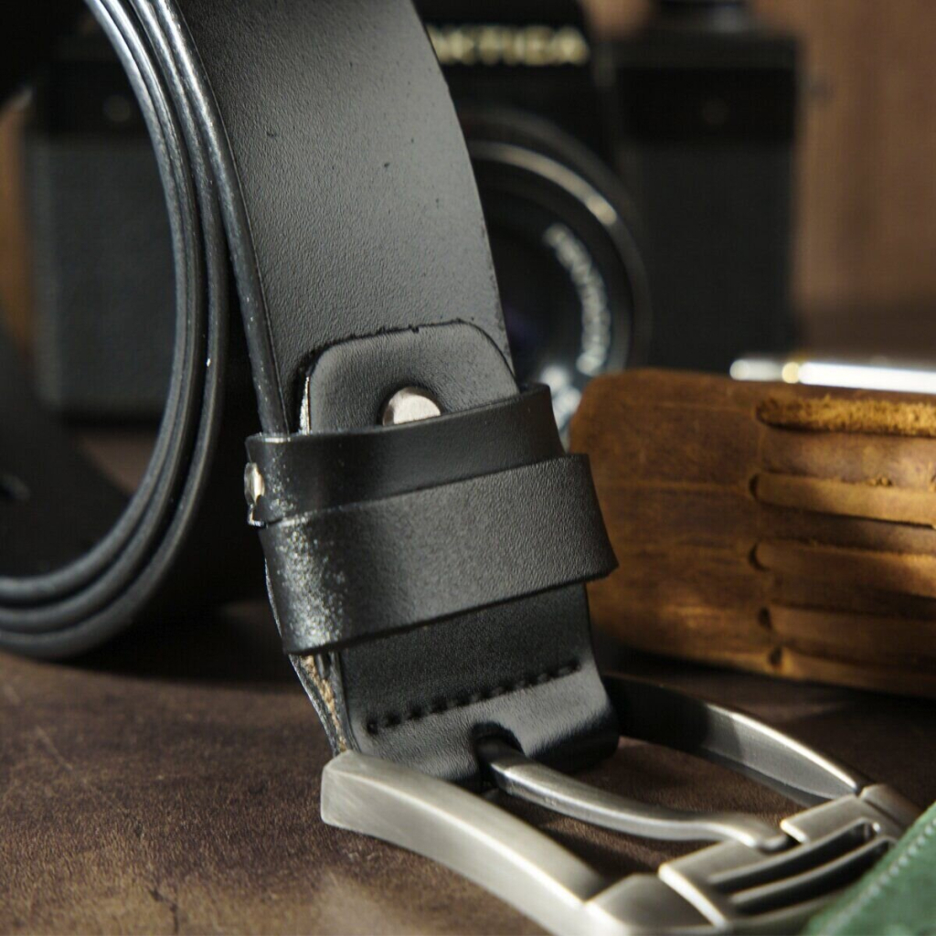 Ремінь Vintage Чоловічий Чорний (20314) - зображення 8