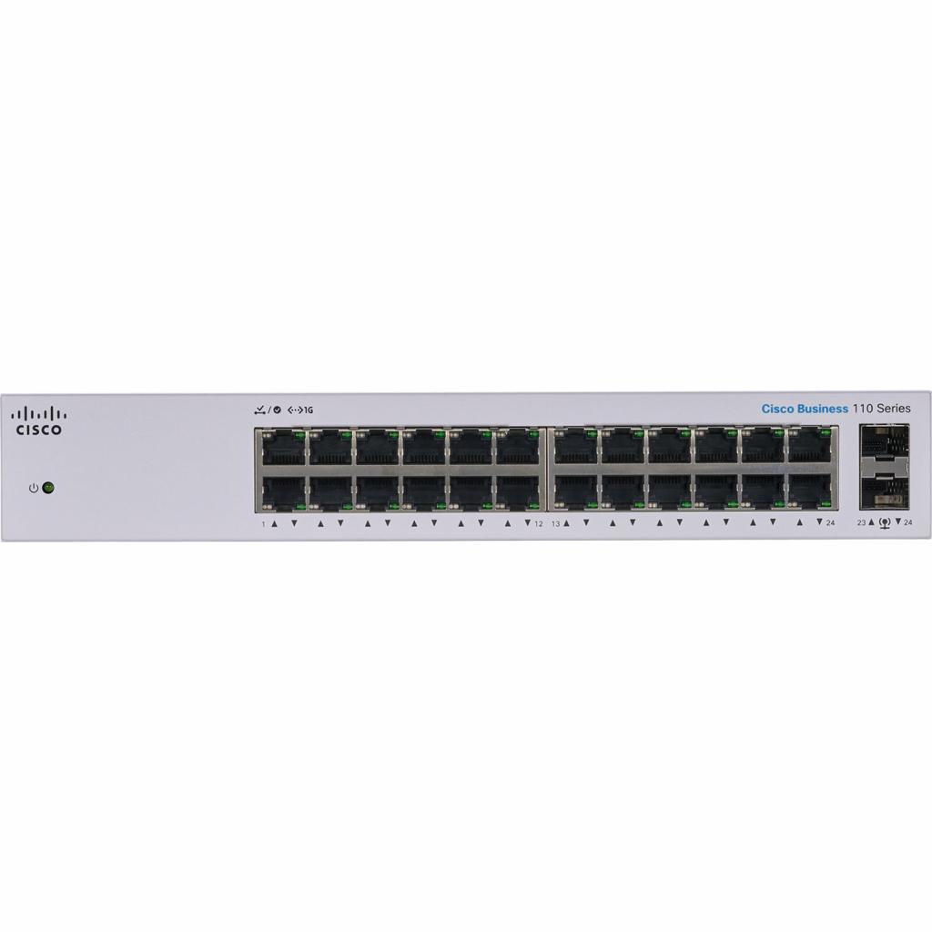 Комутатор мережевий Cisco CBS110-24T-EU - зображення 3