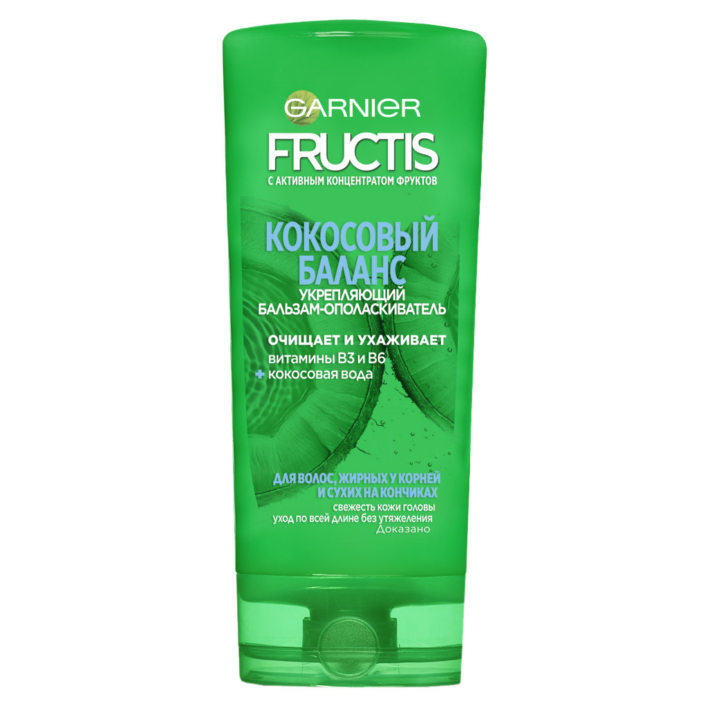 Кондиціонер для волосся Garnier Fructis Кокосовий баланс 200 мл (3600541981003) - зображення 1