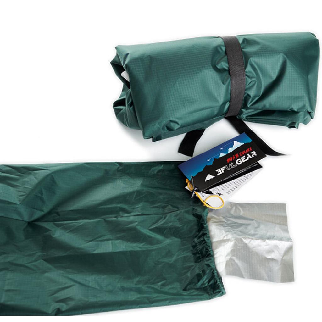 Тент 3F Ul Gear 210T Tarp 4x3 Green (210T4-3G) - зображення 5