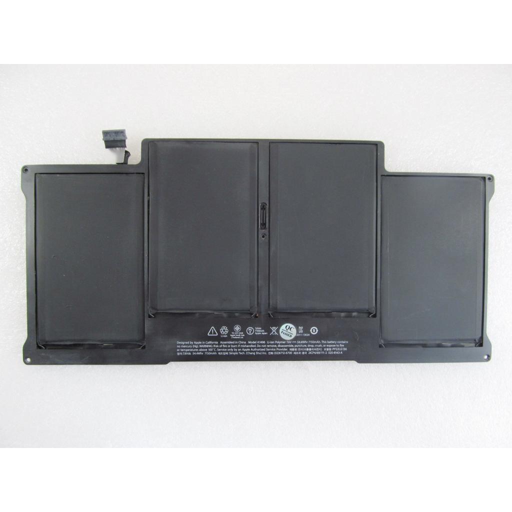Акумулятор до ноутбука Apple A1496 54.4Wh (7150mAh) 4cell 7.6V Li-Pol (A47008) - зображення 1