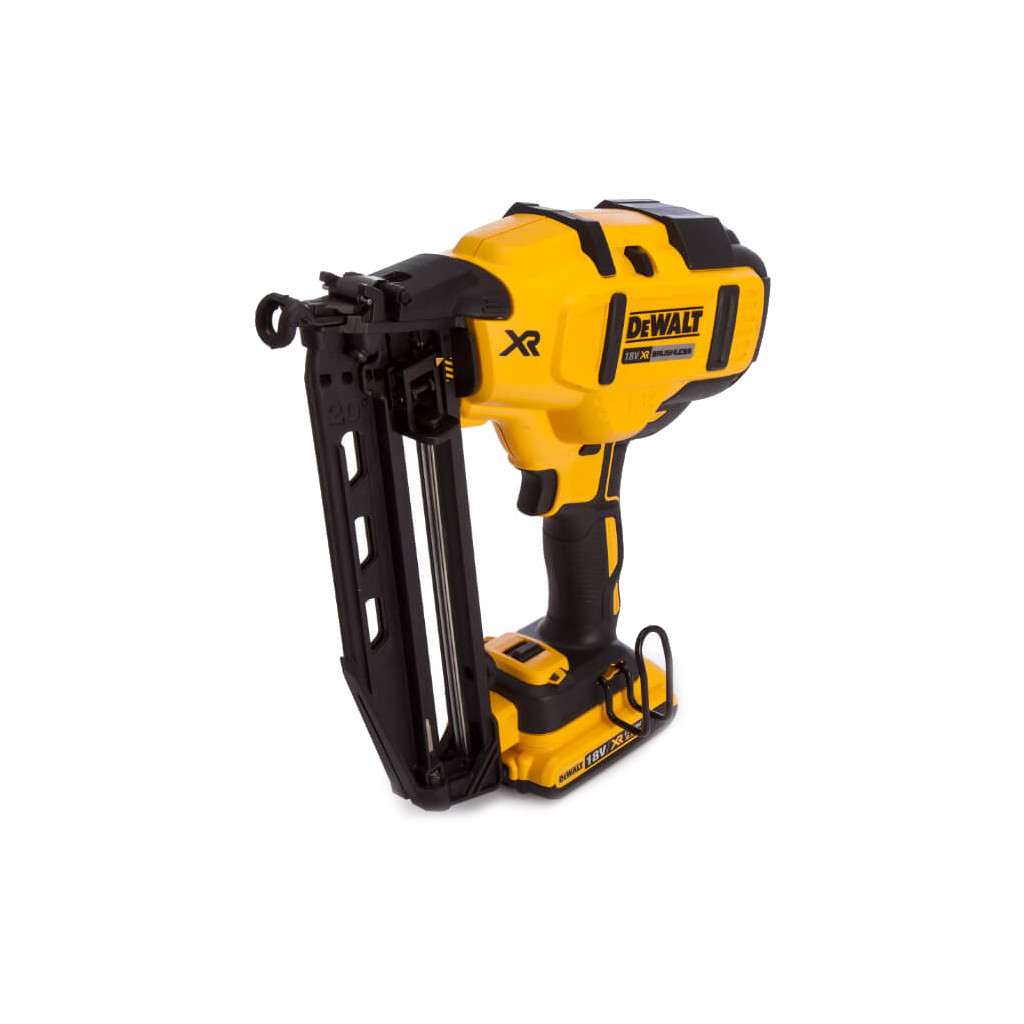 Цвяхозабивач DeWALT 18В, діаметр/довжина цвяха 1.6/63 мм, 2 АКБ, ЗП, кейс (DCN660D2) - изображение 2