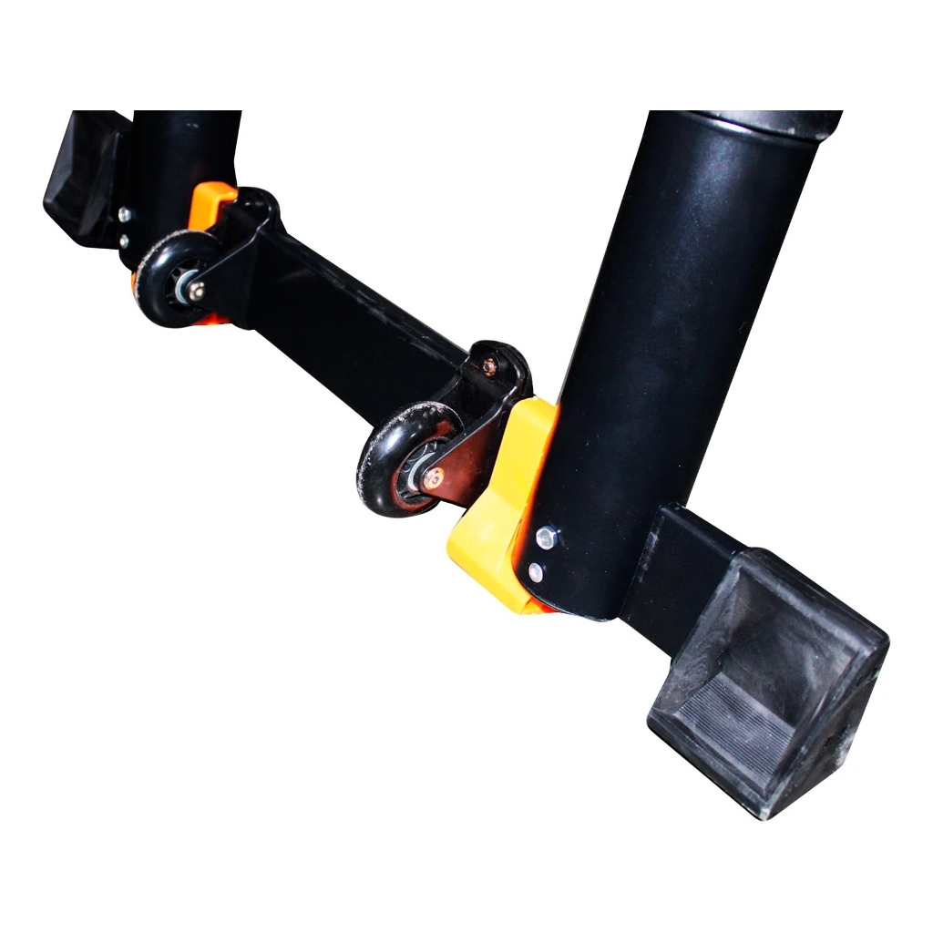 Драбина GTM трансформер телескопічна 2*4сх 0,9-3,4м анодований алюміній (KME3034B/1.7+1.7) - зображення 4