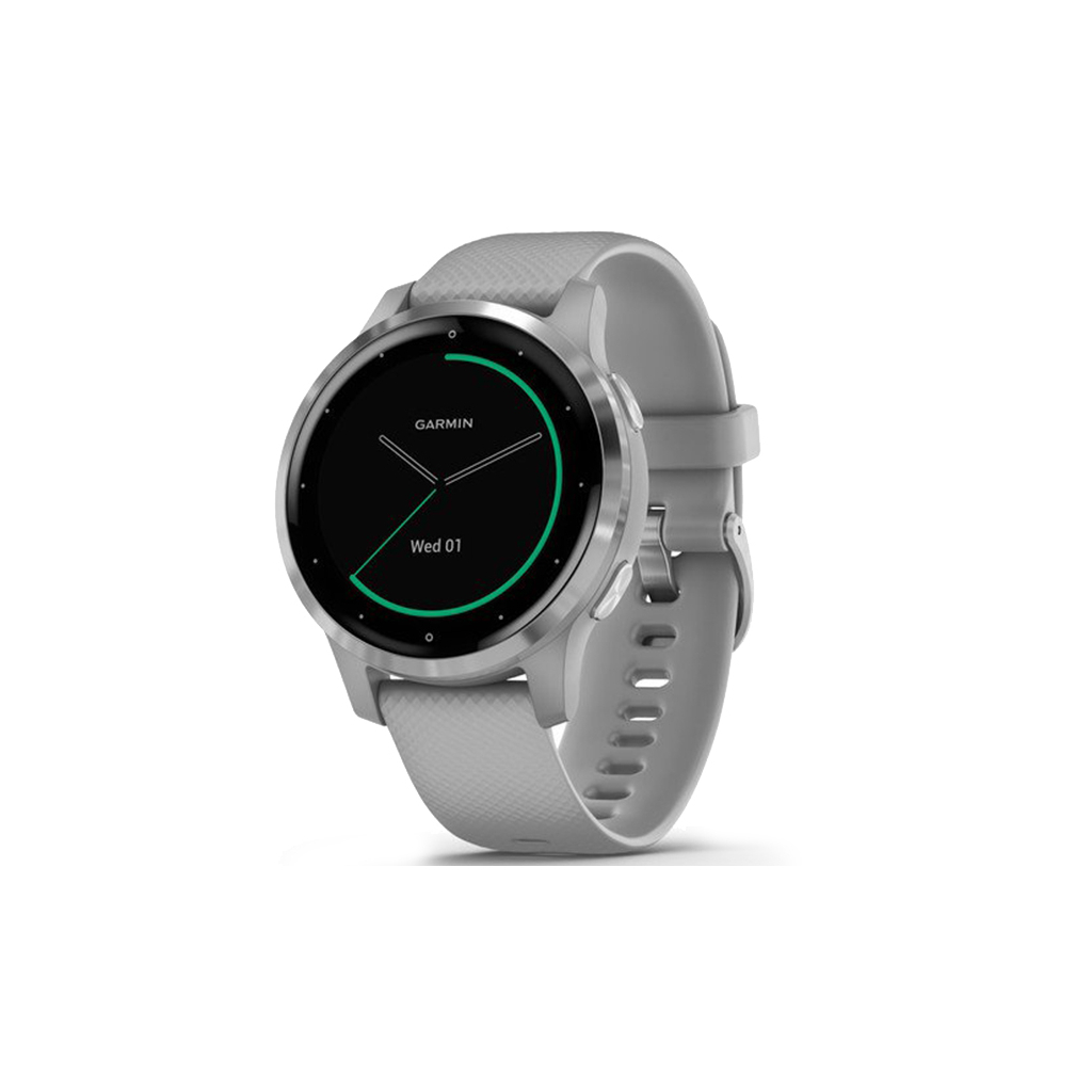 Смарт-годинник Garmin vivoactive 4S, Powder Gray/Silver (010-02172-03) - зображення 1