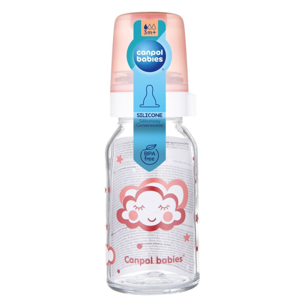 Пляшечка для годування Canpol babies 120 мл Червона (42/102) - зображення 2