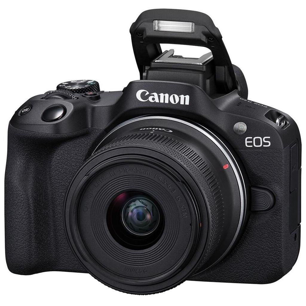 Цифровий фотоапарат Canon EOS R50 + RF-S 18-45 IS STM + RF 75-300 Black (5811C150BA) - picture 8