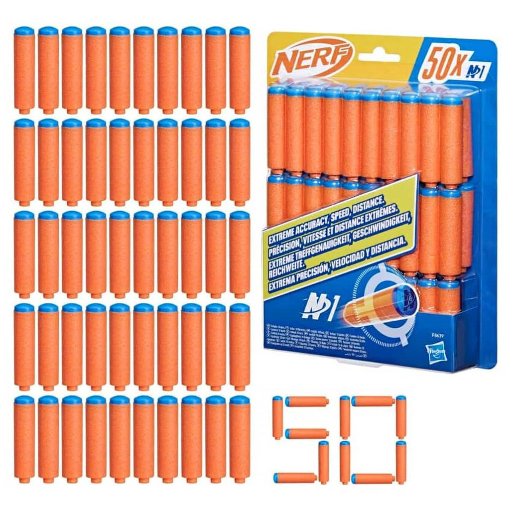 Іграшкова зброя Hasbro Набір дартсів Nerf N Series 50 штук (F8639) - зображення 2