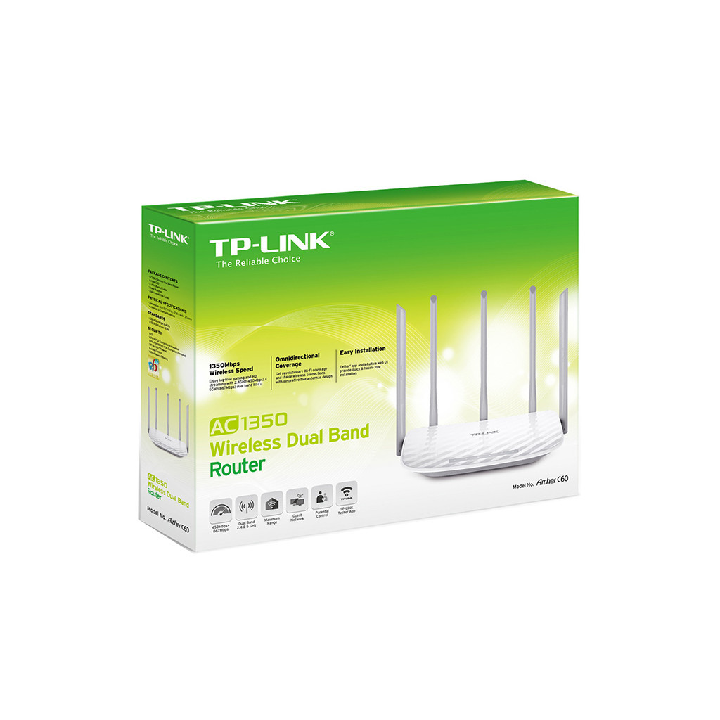 Маршрутизатор TP-Link Archer C60 - зображення 4