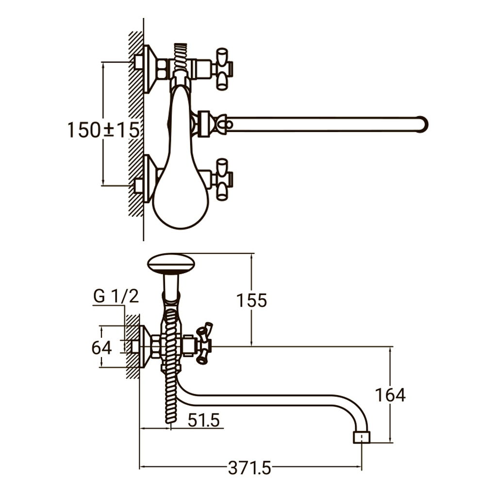 Змішувач AQUATICA PL-5C455C - зображення 3