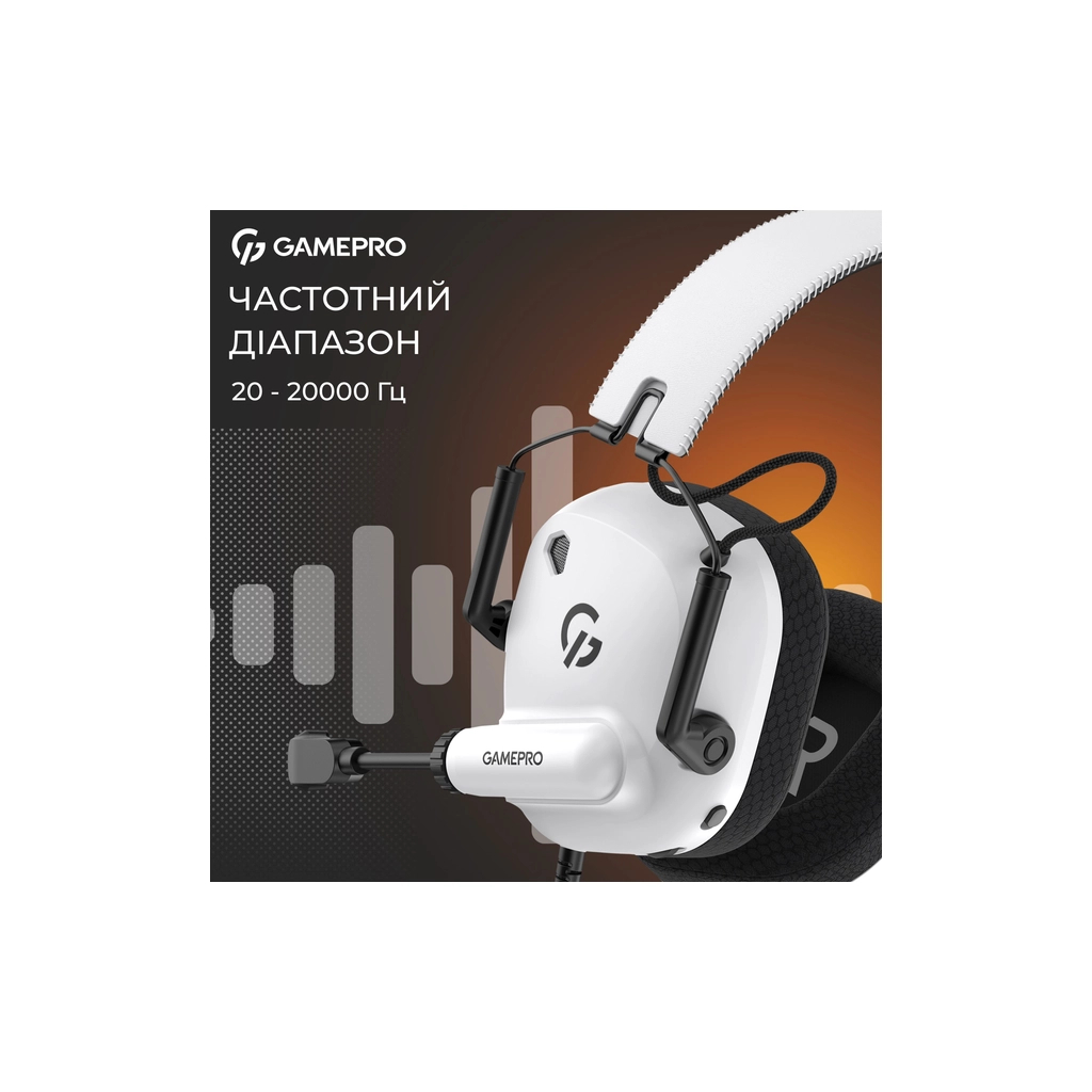 Навушники GamePro Genesis Mercury USB White (HS120W) - зображення 11