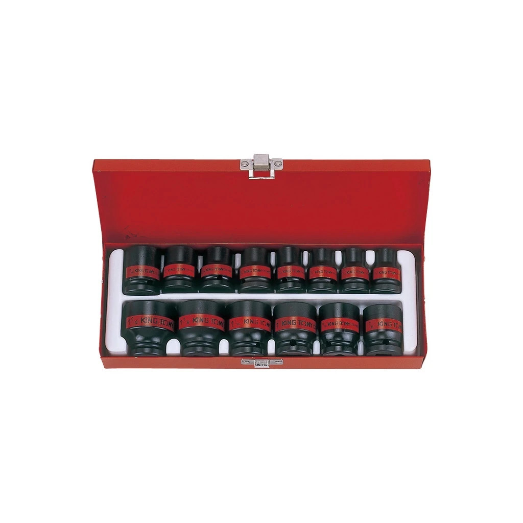 Набір головок KING TONY 1/2" ударних 14 шт. (4414SP) - зображення 1
