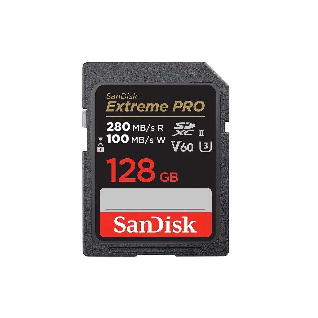 Карта пам'яті SanDisk 128GB SD class 10 Extreme PRO (SDSDXEP-128G-GN4IN) - зображення 1