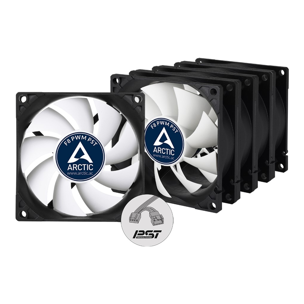 Кулер до корпусу Arctic F8 PWM PST (ACFAN00064A) - зображення 1