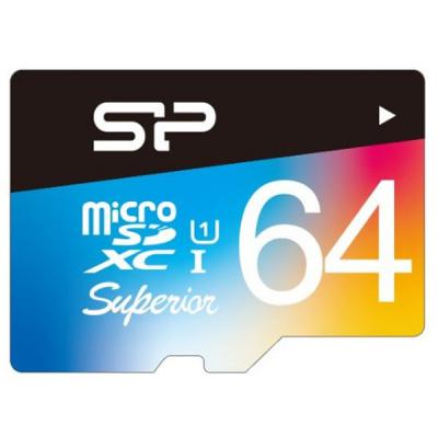 Карта пам'яті Silicon Power 32GB microSD class10 UHS-I Superior COLOR (SP032GBSTHDU1V20SP) - изображение 2