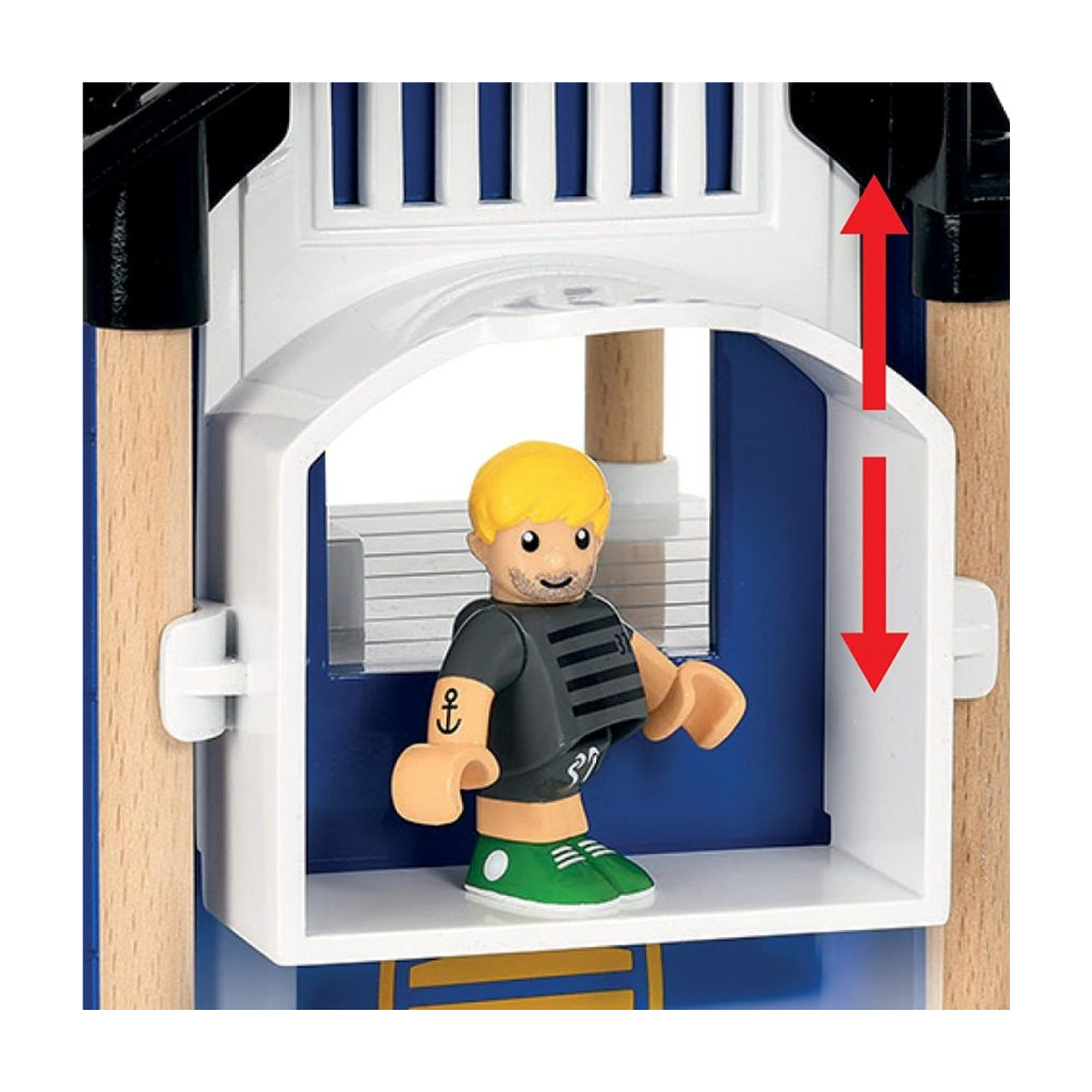 Залізниця Brio Поліцейська дільниця, 6 елементів (33813) - зображення 4