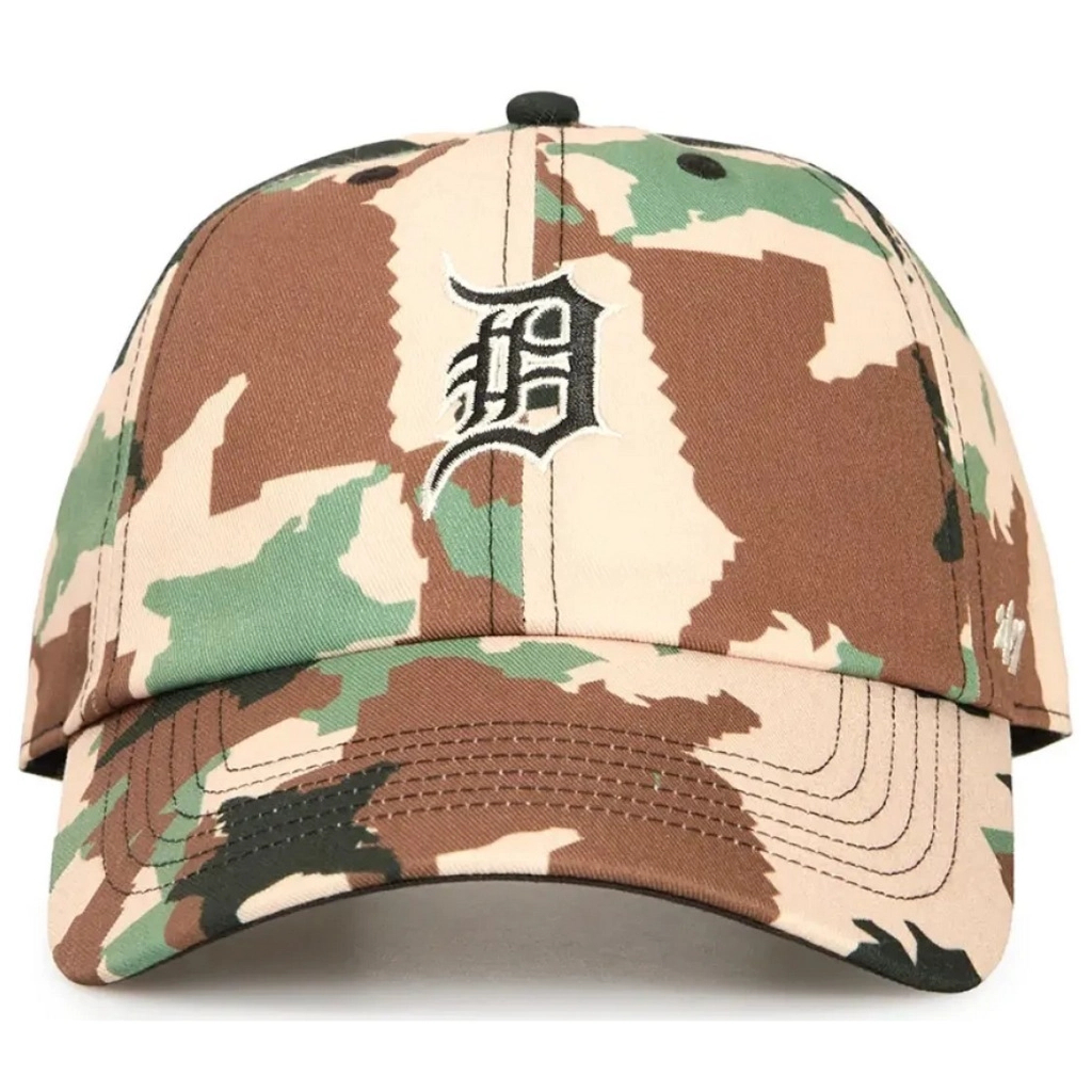 Кепка 47 Brand Detroit Tigers Digital Star DGTCU09PTS-BW Коричнева з бежевим та зеленим (198304146330) - зображення 3