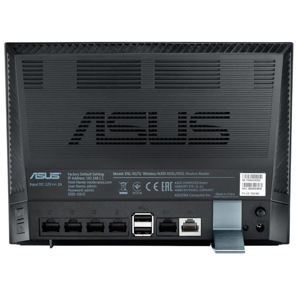 Маршрутизатор ASUS DSL-N17U - зображення 3