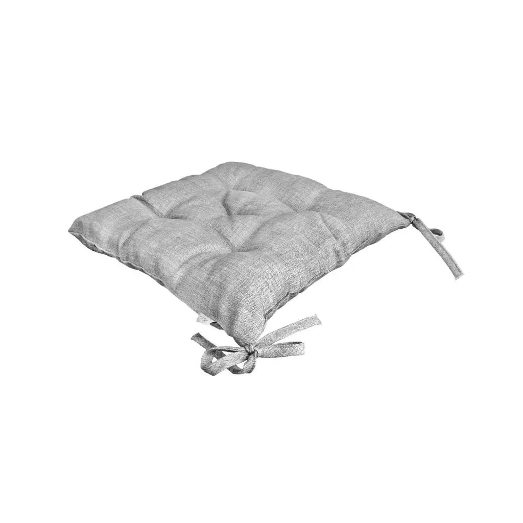 Подушка на стілець Прованс Gray Milan 40х40 (4823093436374) - зображення 2