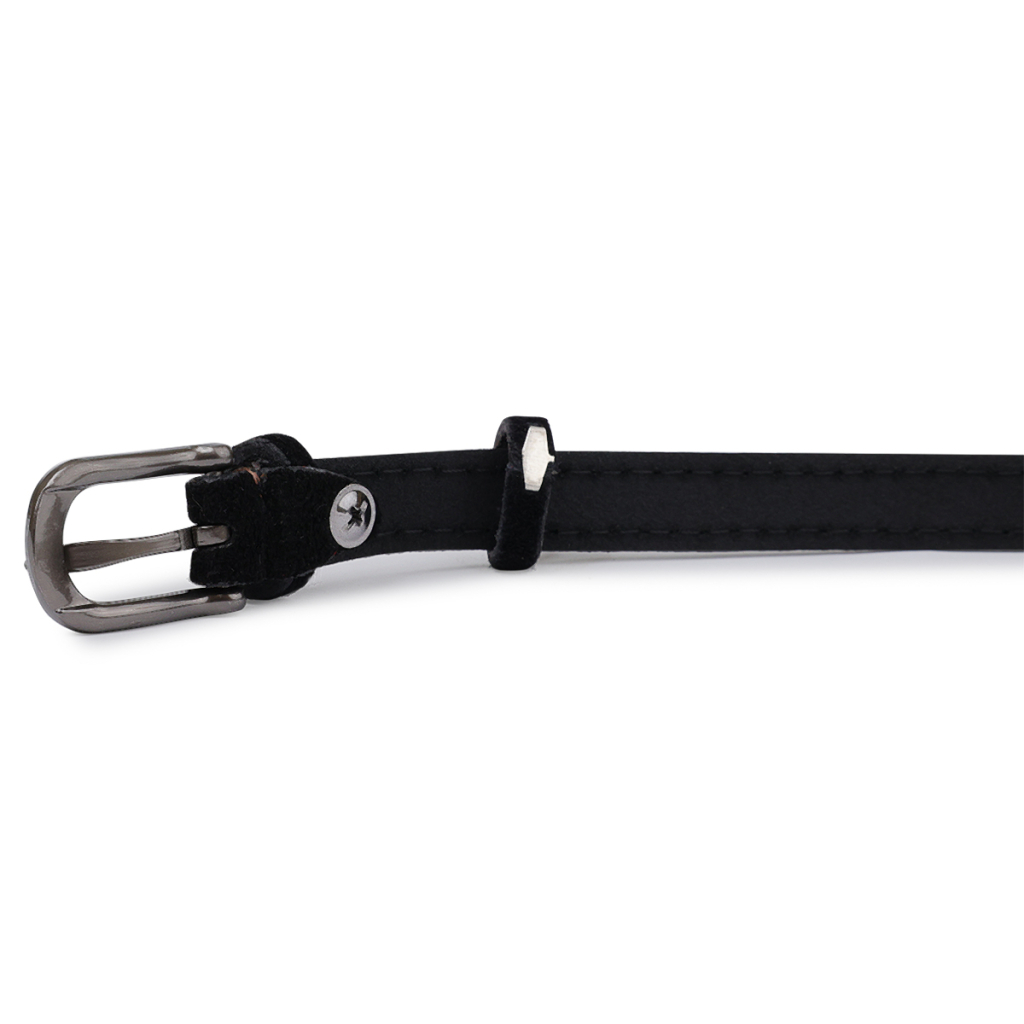 Ремінь Vintage Замшевий жіночий Чорний (20772) - зображення 7