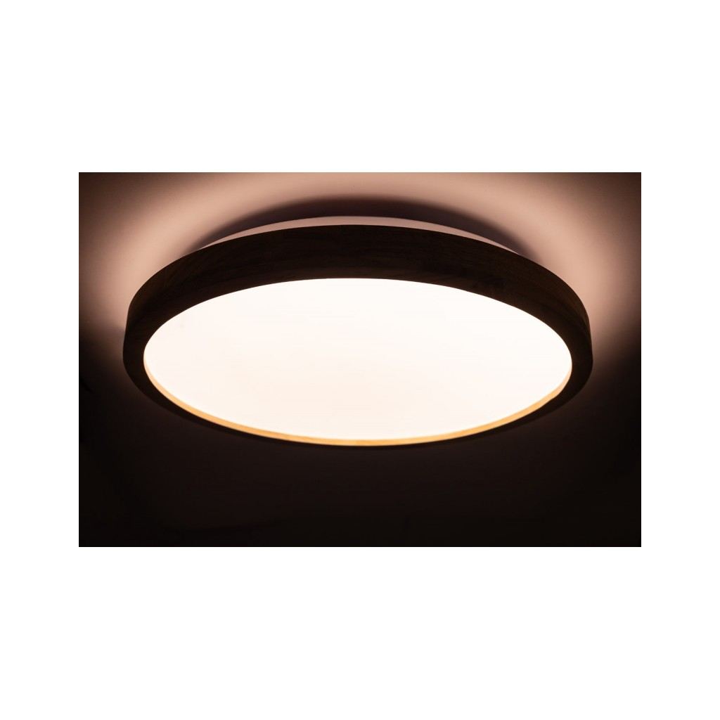 Світильник Vestum WOOD матовий 60W 375*60мм 3000К-6500К з ДК акація (VS-91047) - изображение 6