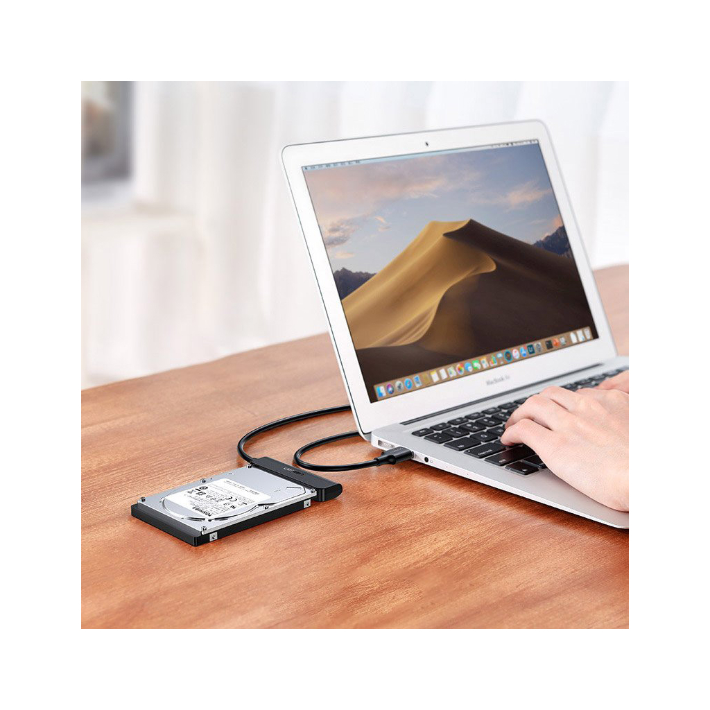 Перехідник USB 3.0 Type-C to SATA III (F) CM321 Ugreen (70610) - зображення 6