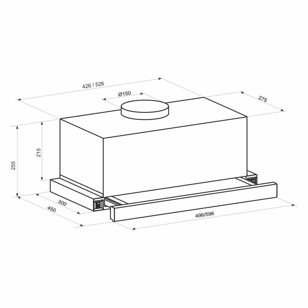 Витяжка кухонна Eleyus LOTUS 1200 60 WH - зображення 12