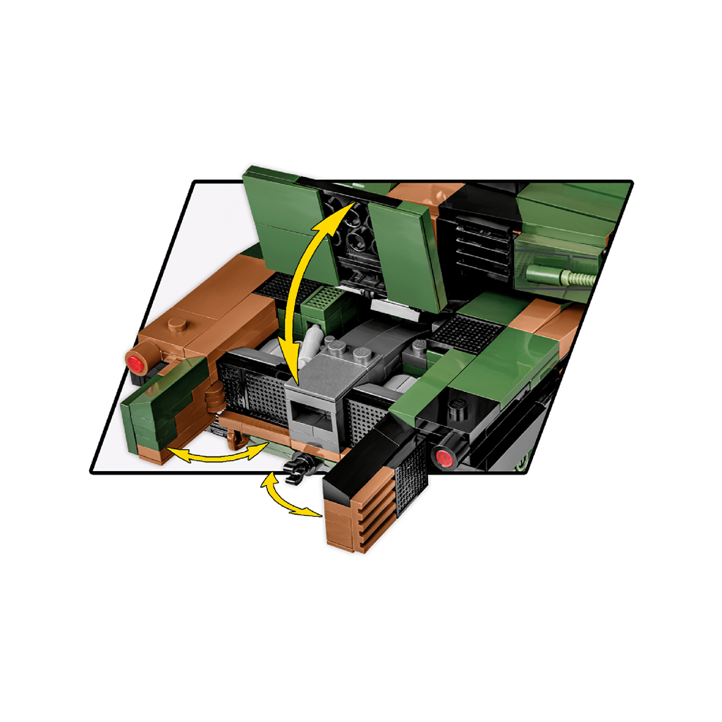 Конструктор Cobi Танк M1A2 SEP v3 Абрамс, 1017 деталей (COBI-2623) - зображення 7