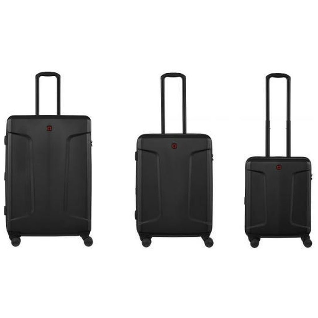 Набір валіз Wenger Legacy 3 в 1 (S,M,L) пластик, 4 колеса, чорний (612530) - зображення 8
