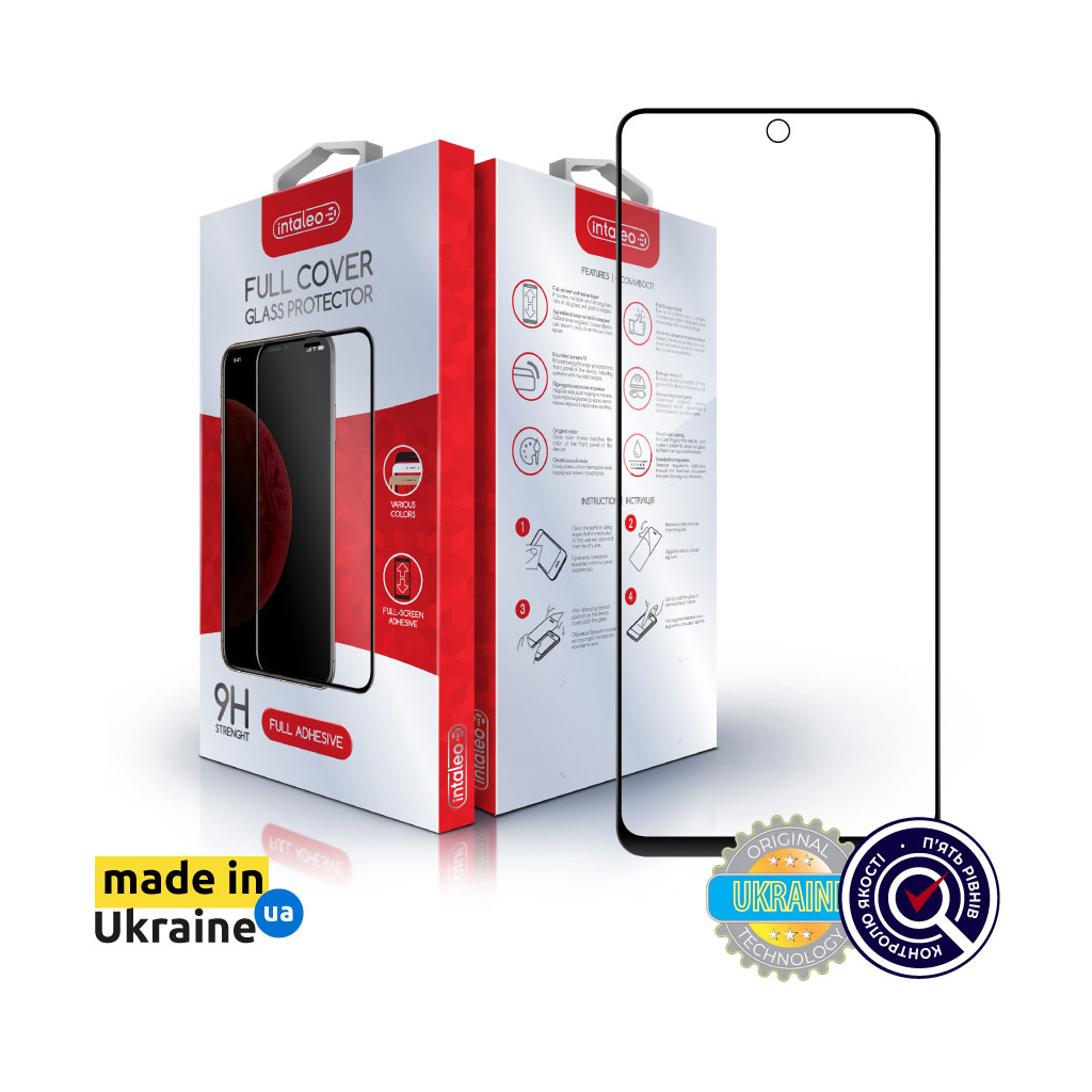 Скло захисне Intaleo Full Glue Tecno Camon 19/19 Pro (1283126547270) - зображення 8
