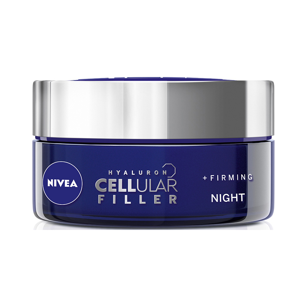 Крем для обличчя Nivea Hyaluron Cellular Нічний з гіалуроновою кислотою 50 мл (4005900134271) - изображение 2