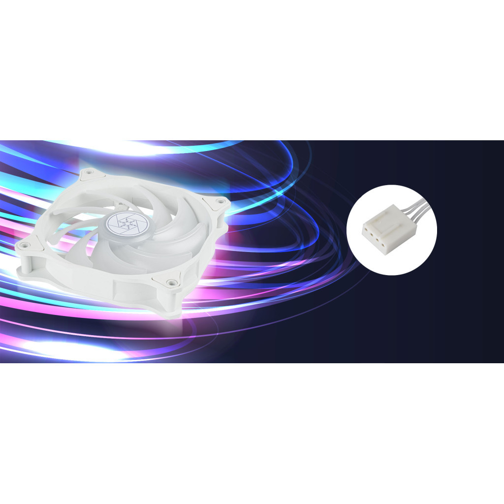 Кулер до корпусу Silver Stone Air Blazer 120RW-ARGB (SST-AB120RW-ARGB) - изображение 2