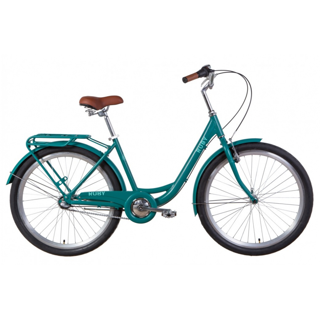 Велосипед Дорожник 26" RUBY рама-17" 2021 Emerald (OPS-D-26-150) - зображення 1