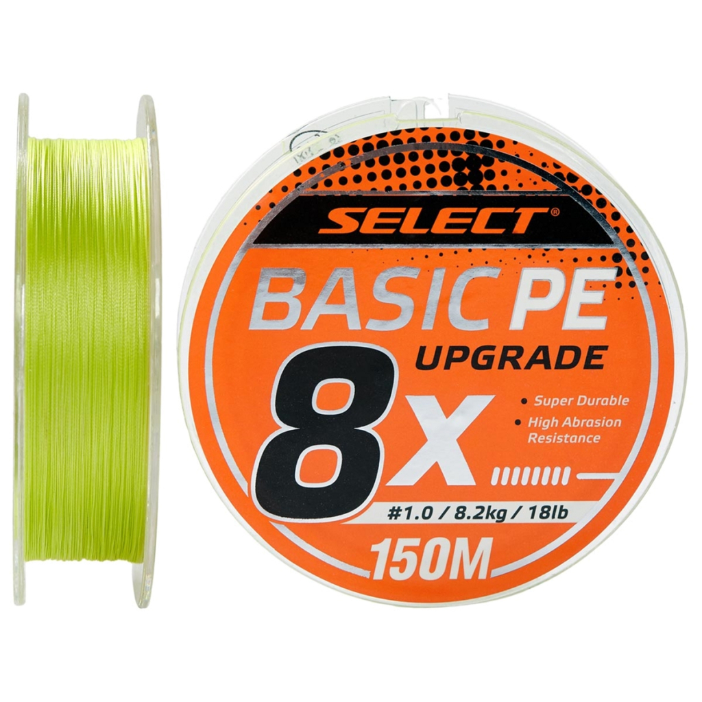 Шнур Select Basic PE 8x 150m Light Green 1.2/0.16mm 20lb/9.3kg (1870.31.40) - зображення 1