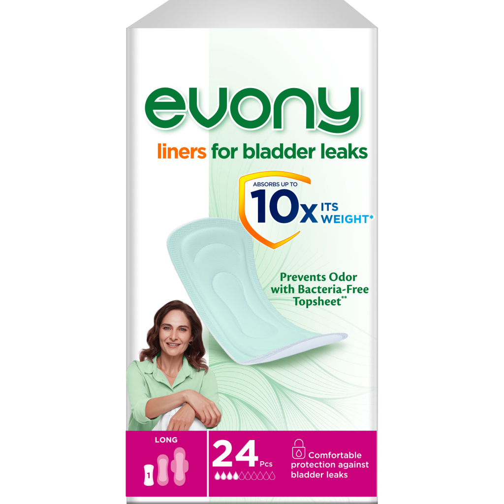 Урологічні прокладки Evony Long 4 краплі 24 шт. (8690536821464) - изображение 1