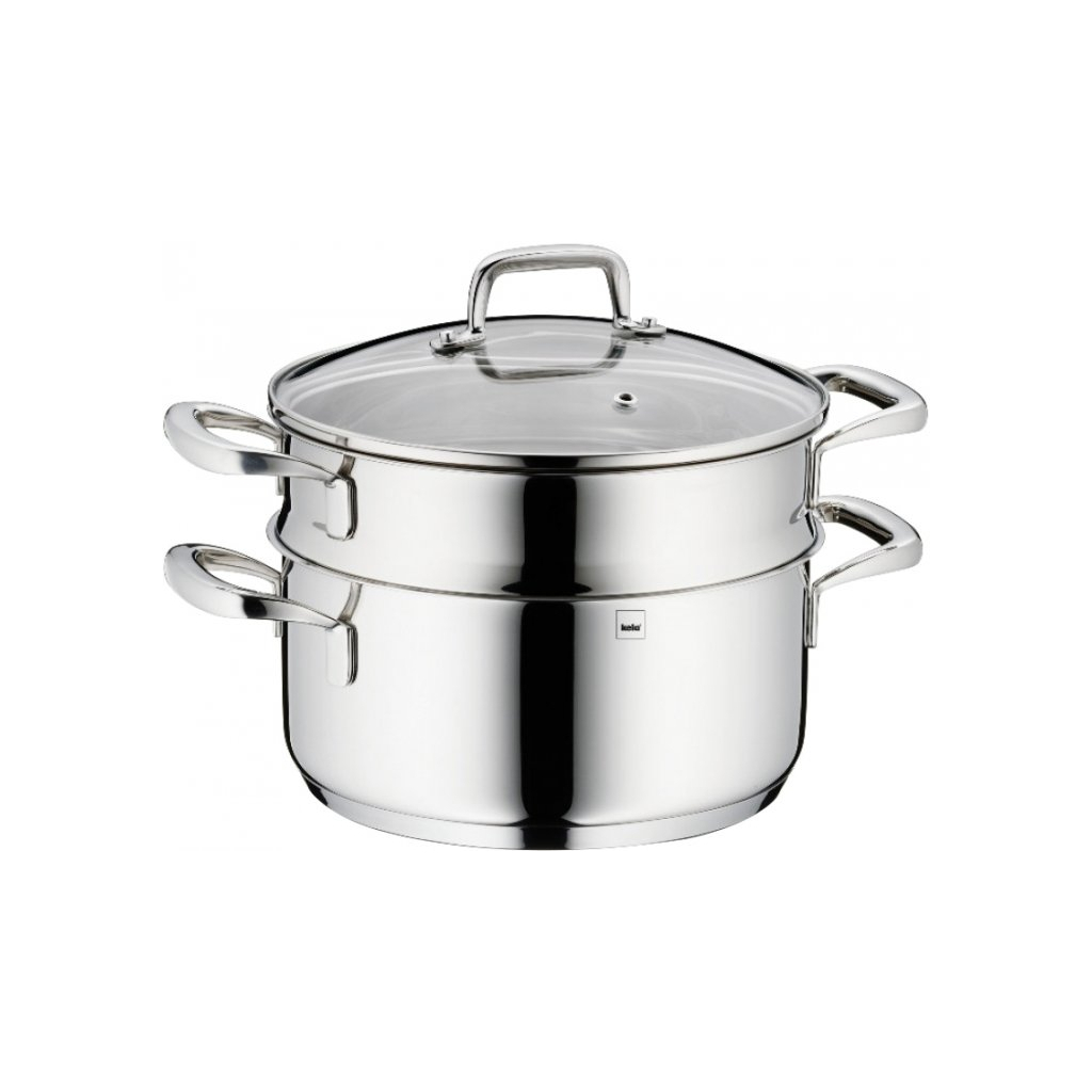 Каструля Kela з пароваркою Flavoria 2,4 л 3 предмети (10190) - зображення 1